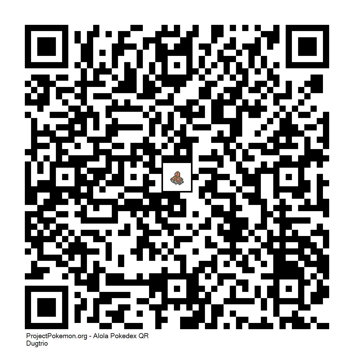 Cdigo QR de Dugtrio